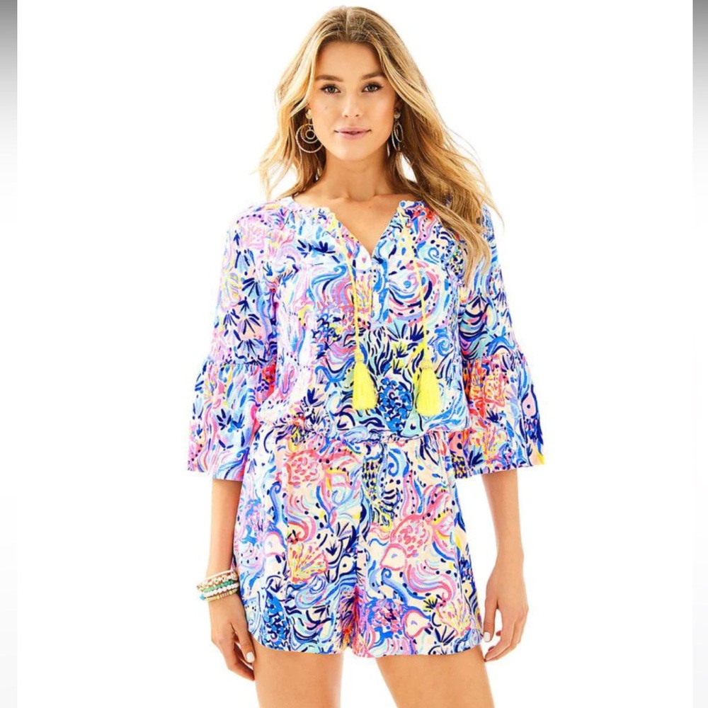 NWT Lily Pulitzer Del Lago Romper